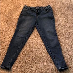 Maurice’s high rise jeans size 16